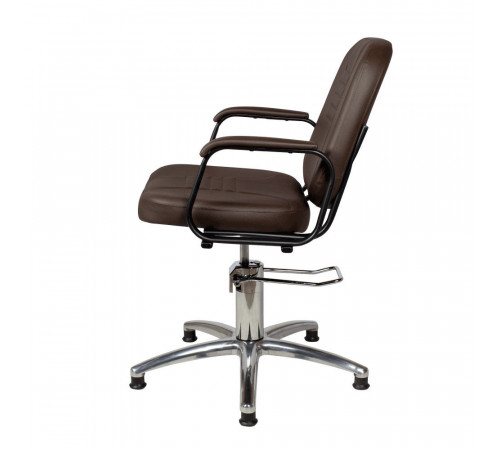 Кресло парикмахерское БРИЗ гидравлика хром