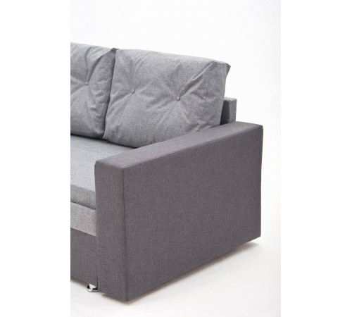 МЕТ JEN Комбинированный серый Диван кровать с электроприводом в минималистичном скандинавском дизайне