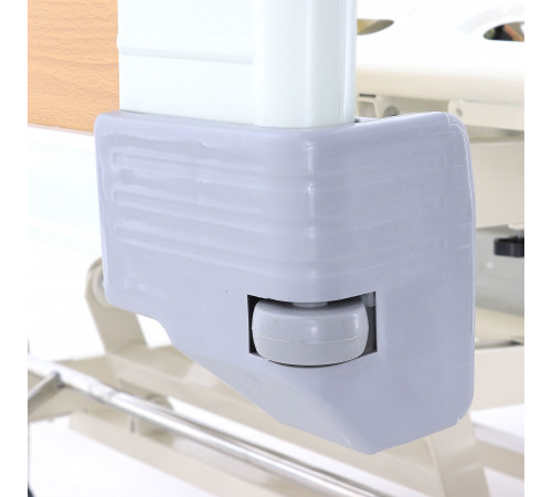 Кровать реанимационная электрическая (5 функций) (МЕ-4019Н-00) с выдвижным ложементом и растоматом CPR+аккумулятор с растоматом