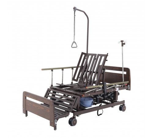 Кровать электрическая Med-Mos DB-11А (МЕ-6528H-04) ЛДСП Венге с регулировкой высоты