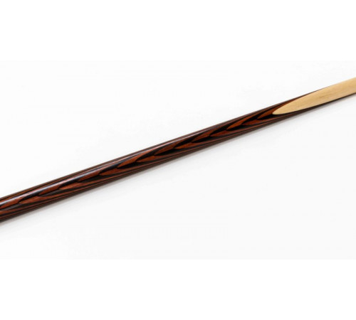 Кий / пирамида 1-pc "Шахматы" (падук, мореный граб, граб) 20 запилов