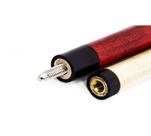 Кий / пирамида 2-pc "WBC-R" (красный)