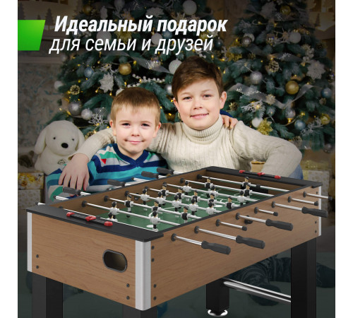 Игровой стол UNIX Line Футбол - Кикер (140х74 cм) Wood