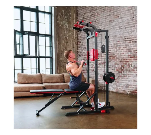 Турник-брусья, тяга сверху DFC HOMEGYM HOMCOM