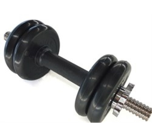 Гантель разборная обрезиненная 7,5 кг