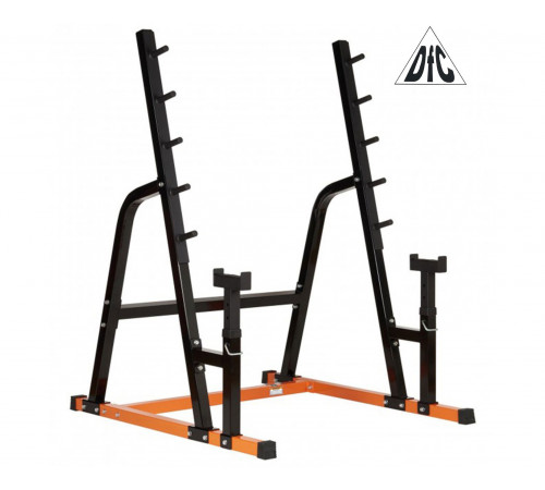 Стойка под штангу DFC черная/оранж. DSST14 (два короба)