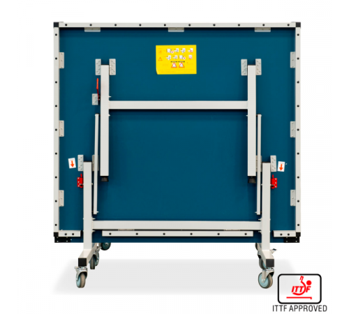Теннисный стол складной для помещений "K-2008 ITTF Indoor" (274 Х 152.5 Х 76 см ) с сеткой