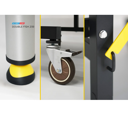 Стол теннисный Double Fish 233 черный