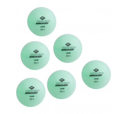 Мяч для настольного тенниса Glow in the dark, 6 шт