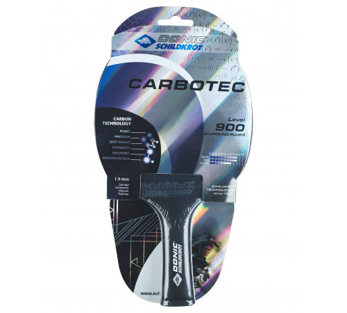 Ракетка для настольного тенниса Carbotec 900, carbon