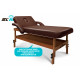 Массажный стол Relax Comfort-М коричневая кожа (№4)