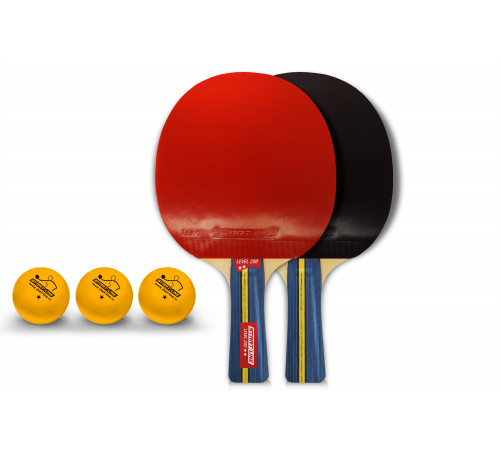 Набор 4 р-ки Level 200, 6 мячей Club Select, сетка с креплением