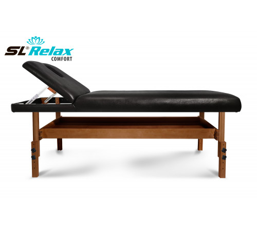 Массажный стол Relax Comfort черная кожа (№4)