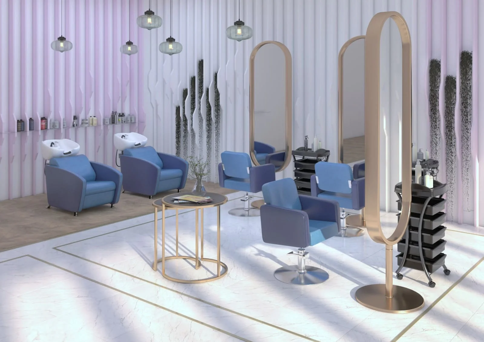 Парикмахерское кресло Одри